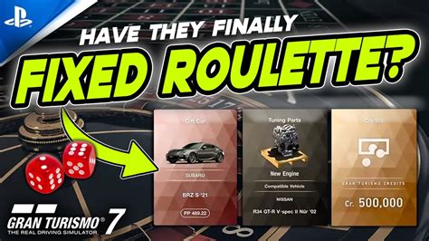 gt7 roulette tickets glitch|GLITCH FIXED Gran Turismo 7 GT7 1.17 Update Extra Menu .